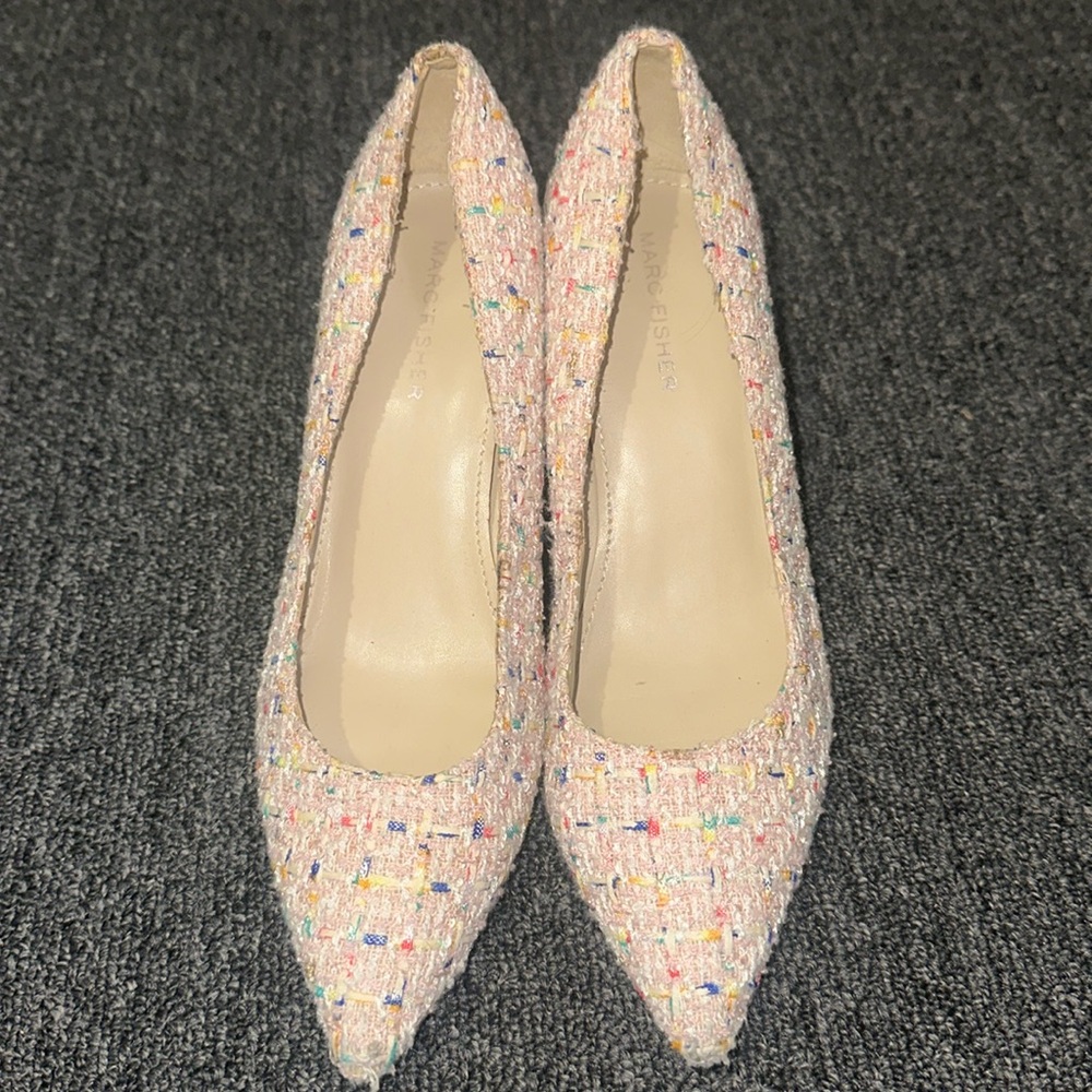 Marc Fisher Tweed Heels